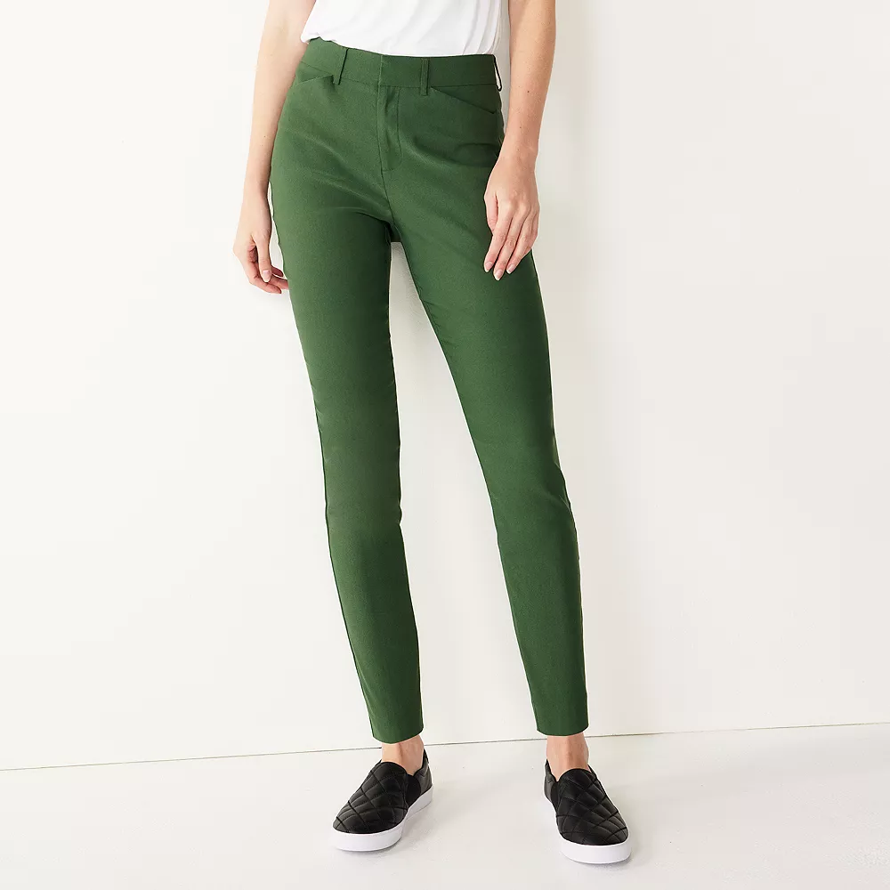 Women's Nine West Slim Ankle Pants 4 Women's Nine West Slim Ankle Pants - Image 4