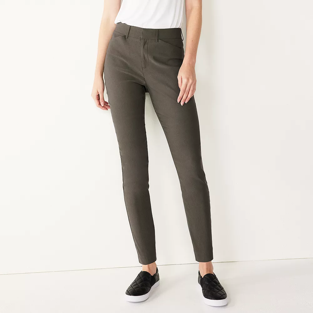 Women's Nine West Slim Ankle Pants 3 Women's Nine West Slim Ankle Pants - Image 3