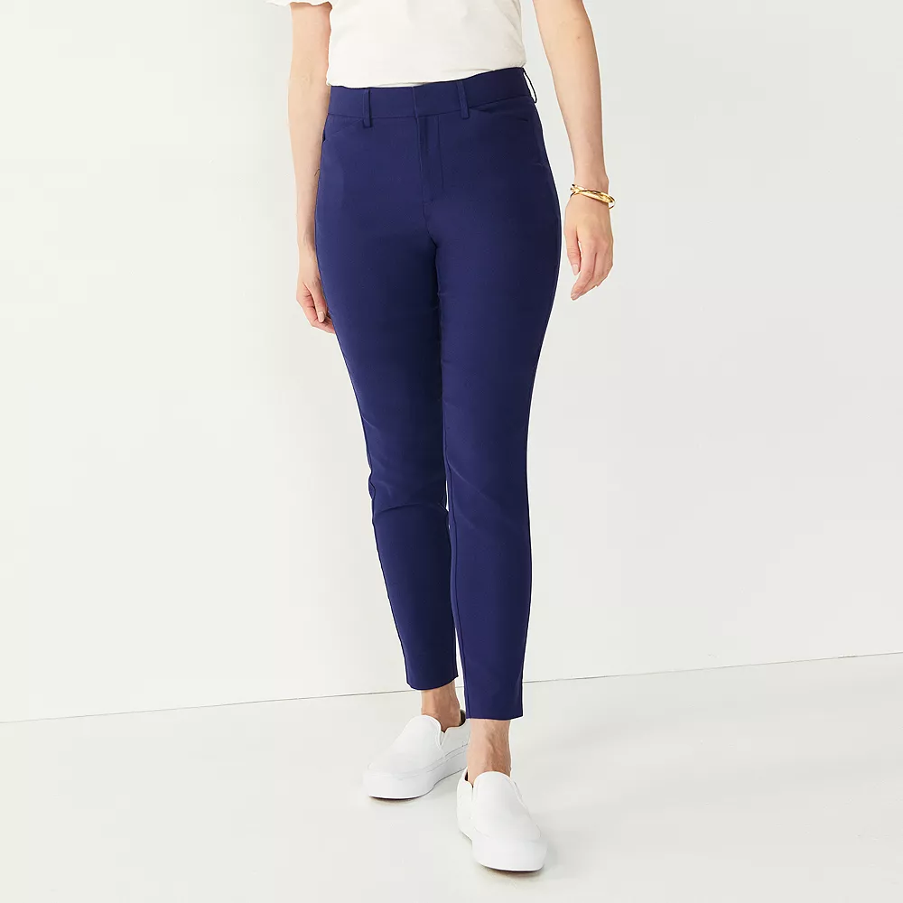 Women's Nine West Slim Ankle Pants 2 Women's Nine West Slim Ankle Pants - Image 2