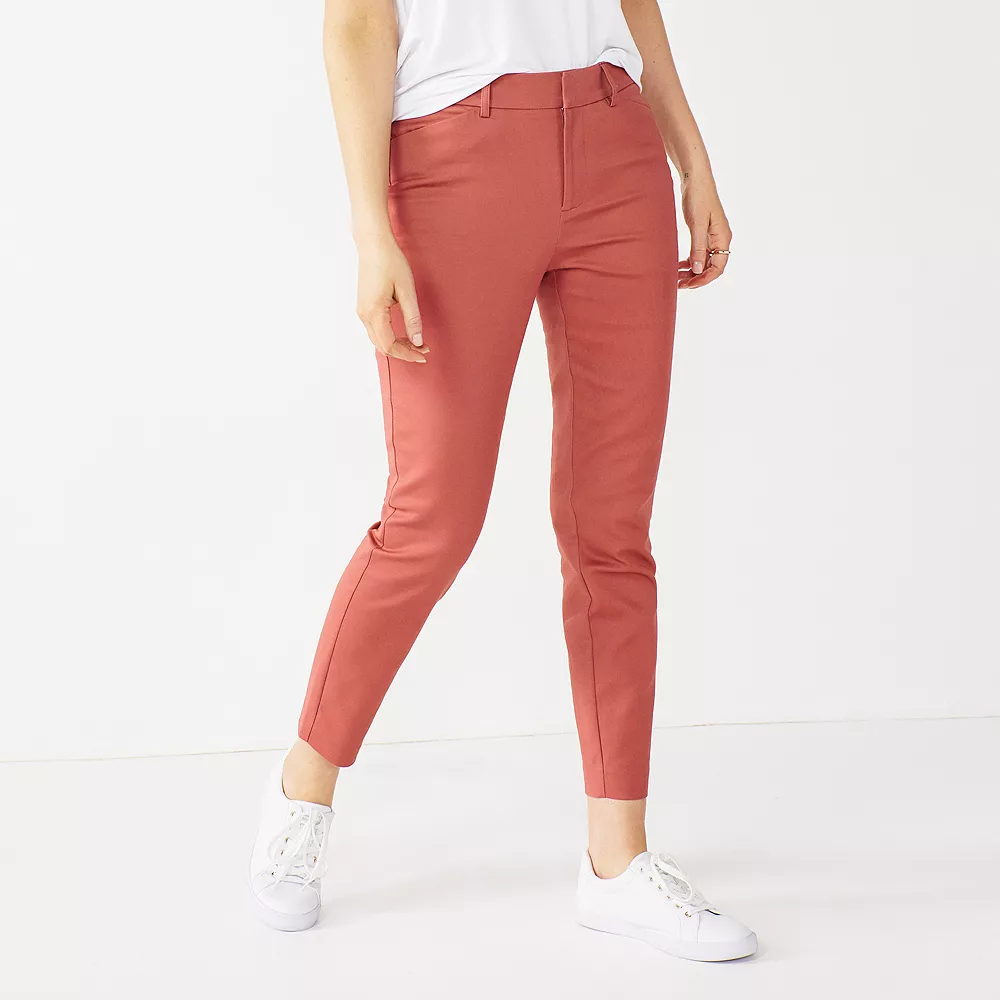 Women's Nine West Slim Ankle Pants 7 Women's Nine West Slim Ankle Pants - Image 7