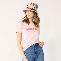 Women's Nine West Crewneck Graphic Tee -Napier Elegant shop 4646703 Firecracker