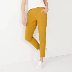 Women's Nine West Relaxed Crop Pull-On Pants -Napier Elegant shop 4911770 Napa Trail
