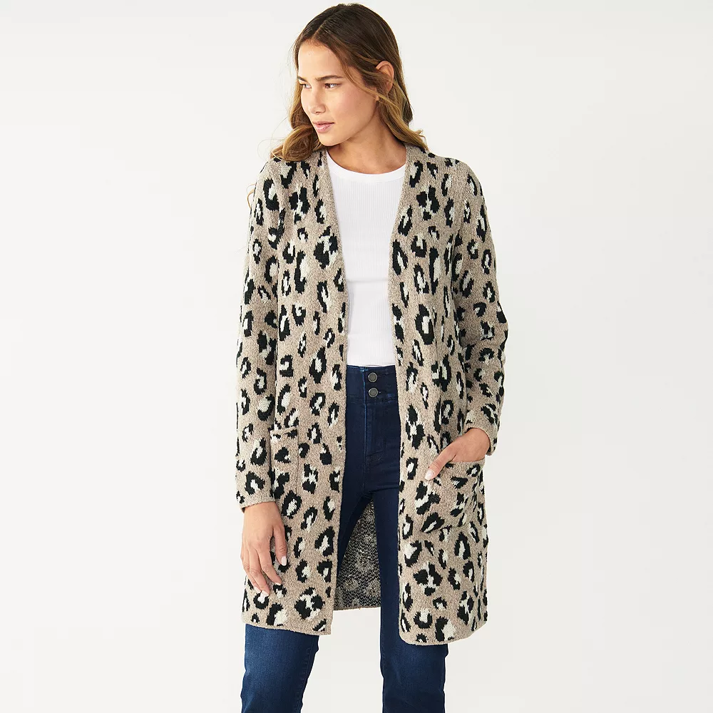 Women's Nine West Car Coat Cardigan 12 Women's Nine West Car Coat Cardigan - Image 12