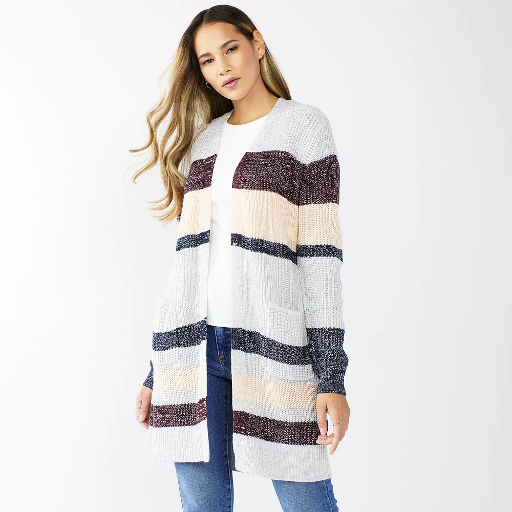 Women's Nine West Car Coat Cardigan 8 Women's Nine West Car Coat Cardigan - Image 8