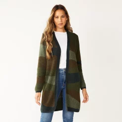 Women's Nine West Car Coat Cardigan 21 Women's Nine West Car Coat Cardigan -Napier Elegant shop 4972563 Organic Green