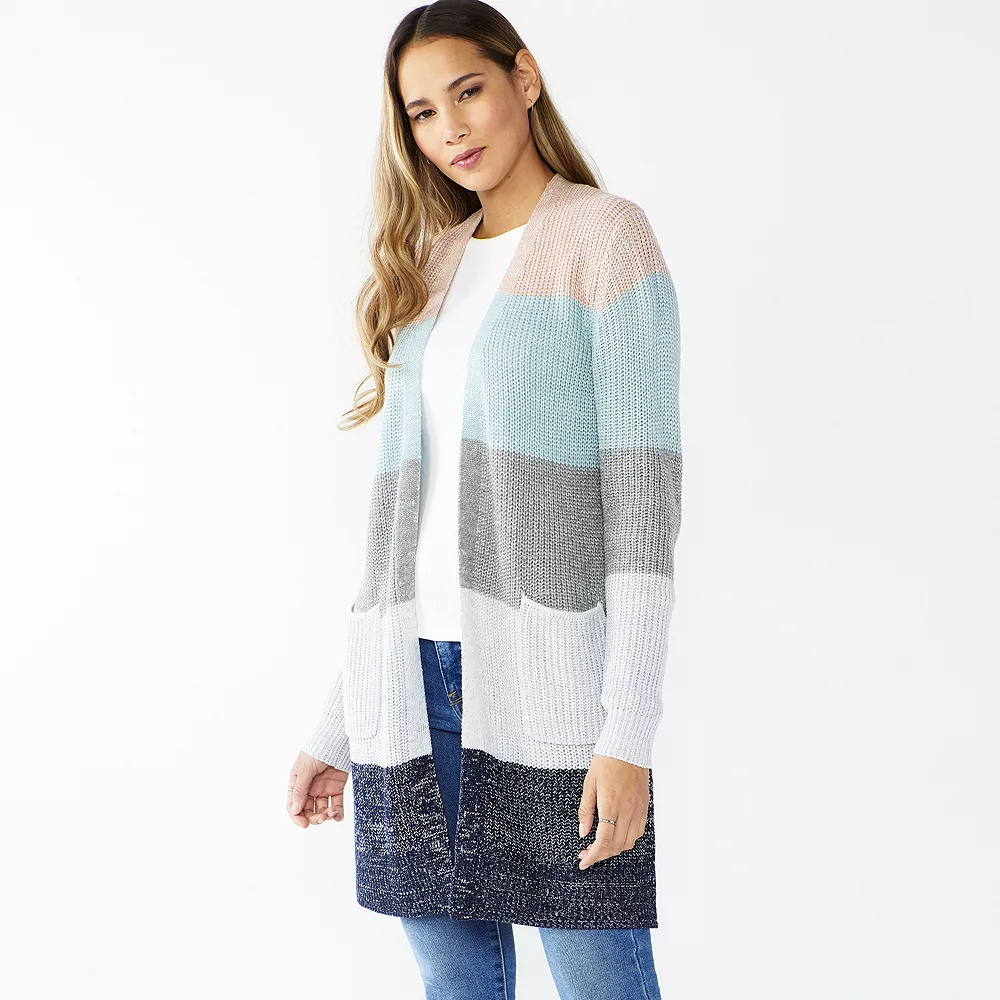 Women's Nine West Car Coat Cardigan 10 Women's Nine West Car Coat Cardigan - Image 10