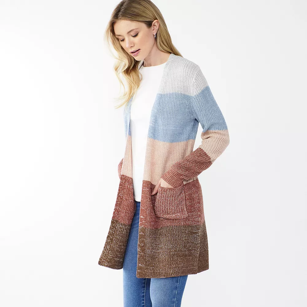 Women's Nine West Car Coat Cardigan 9 Women's Nine West Car Coat Cardigan - Image 9