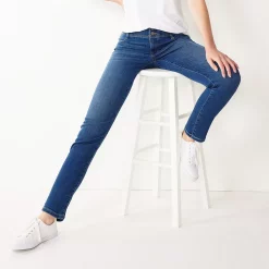 Napier Elegant shop 22 Women's Nine West Curvy Tummy-Control Slim Straight Jeans