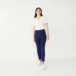 Napier Elegant shop 40 Petite Nine West Slim-Cut Ankle Pants