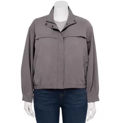Women's Nine West Utility Bomber Jacket 6 Women's Nine West Utility Bomber Jacket -Napier Elegant shop 5243545 Shark Cove