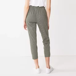 Women's Nine West Curvy Relaxed Pintucked Crop Pants 12 Women's Nine West Curvy Relaxed Pintucked Crop Pants -Napier Elegant shop 5245416 ALT