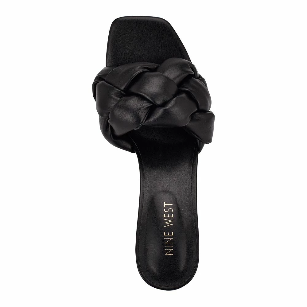 Nine West Gyllan Women's Braided Dress Sandals 7 Nine West Gyllan Women's Braided Dress Sandals - Image 7