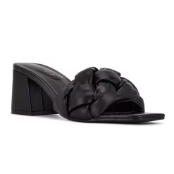 Nine West Gyllan Women's Braided Dress Sandals 10 Nine West Gyllan Women's Braided Dress Sandals -Napier Elegant shop 5261456 Black
