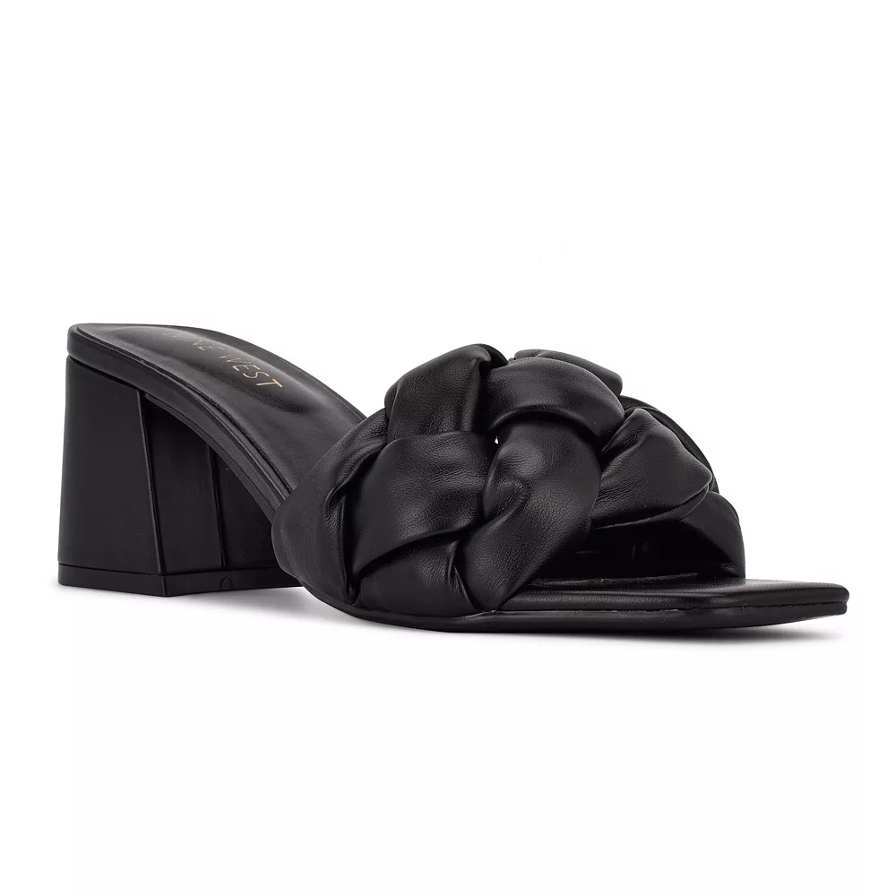 Nine West Gyllan Women's Braided Dress Sandals 3 Nine West Gyllan Women's Braided Dress Sandals - Image 3