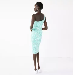 Women's Nine West One-Shoulder Bodycon Dress -Napier Elegant shop 5520648 ALT