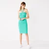 Women's Nine West Sweetheart Neckline Bodycon Dress