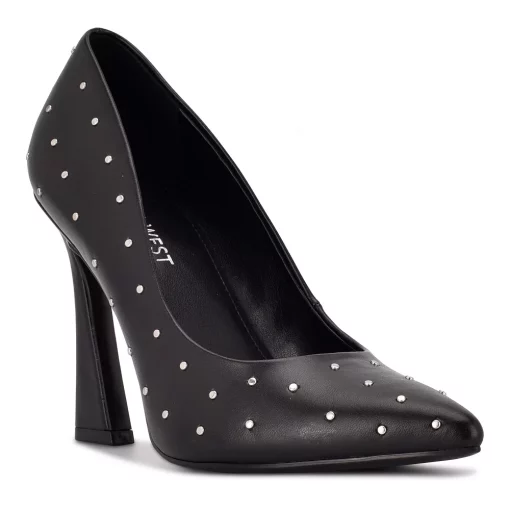 Nine West Trial Women's Rhinestone Dress Pumps 7 Nine West Trial Women's Rhinestone Dress Pumps -Napier Elegant shop 5618715 Black