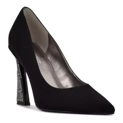 Nine West Tunips Women's Rhinestone Dress Pumps -Napier Elegant shop 5618716 Black