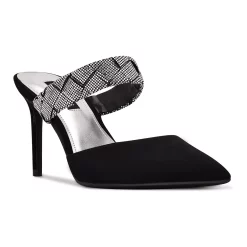 Nine West Greet Women's Rhinestone High Heels -Napier Elegant shop 5618720 Black