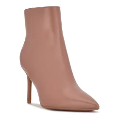 Nine West Gurly Women's High Heel Ankle Boots -Napier Elegant shop 5625096 Dark Natural