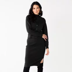 Napier Elegant shop 53 Women's Nine West Short Knit Cardigan