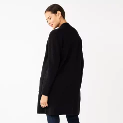 Women's Nine West Jacquard Long Cardigan 34 Women's Nine West Jacquard Long Cardigan -Napier Elegant shop 5692188 ALT