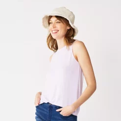 Nine West Essential Easy High-Neck Tank -Napier Elegant shop 6171805 Enlighten Purple