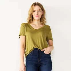Women's Nine West Essential V-Neck Tee